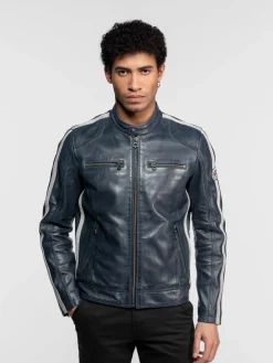 Scotty - Blouson cuir motard