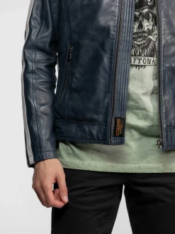 Scotty - Blouson cuir motard