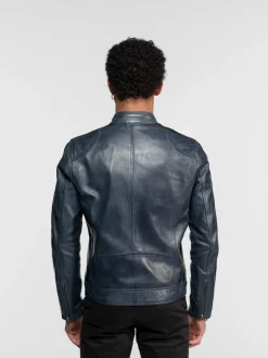 Scotty - Blouson cuir motard