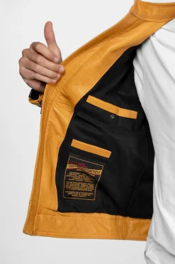 Scotty - Blouson cuir motard