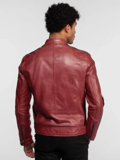 Scotty - Blouson cuir motard