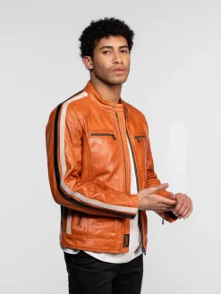 Scotty - Blouson cuir motard