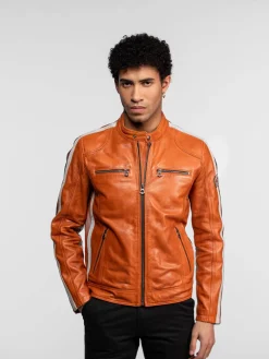 Scotty - Blouson cuir motard