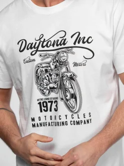 Sherbrooke - T-shirt moto vintage