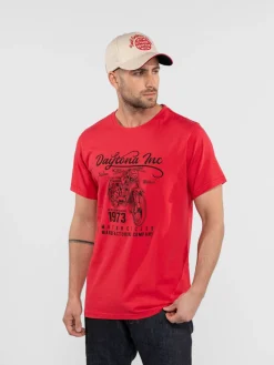 Sherbrooke - T-shirt moto vintage