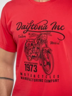 Sherbrooke - T-shirt moto vintage