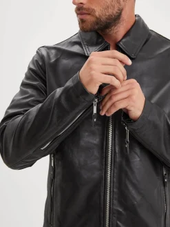 Simer - Blouson cuir homme