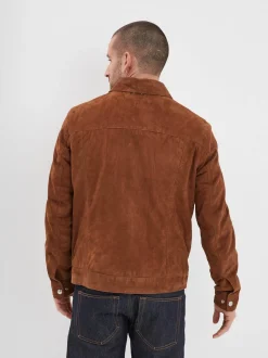 Smith - Veste en daim homme