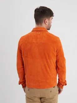 Smith - Veste en daim homme