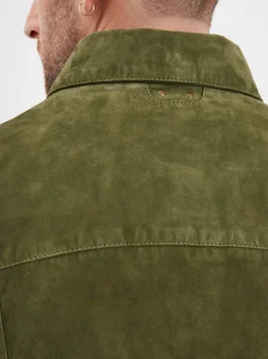 Smith - Veste en daim homme