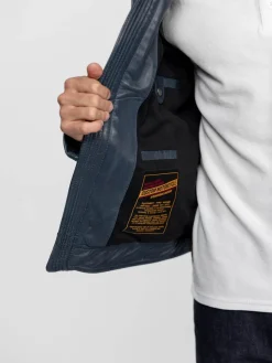 Spencer - Blouson cuir racing