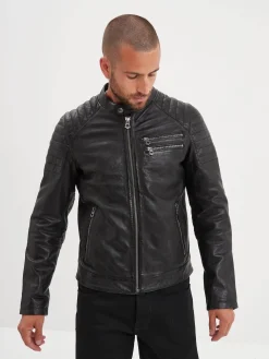 Starget - Blouson vintage cuir homme