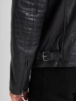 Stirling - Blouson cuir motard homme