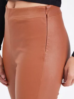 Suzana - Pantalon skinny cuir femme