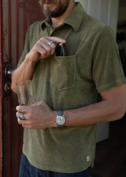 Terry polo