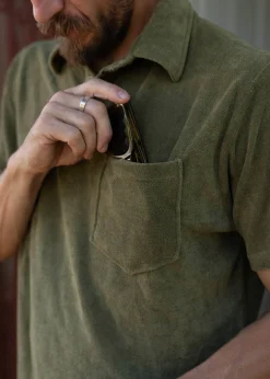 Terry polo