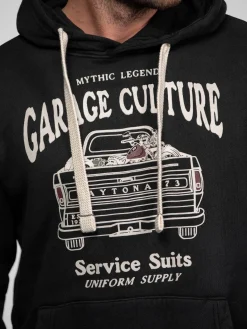 Tony - Sweat capuche garage custom