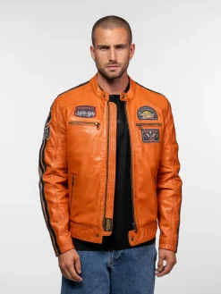 Tormo - Blouson cuir motard