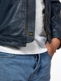 Tormo - Blouson cuir motard