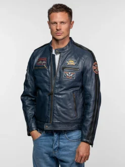 Tormo - Blouson cuir motard