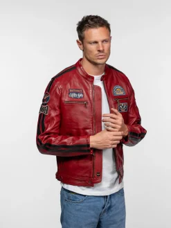 Tormo - Blouson cuir motard