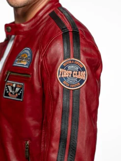 Tormo - Blouson cuir motard