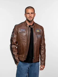 Tormo - Blouson cuir motard