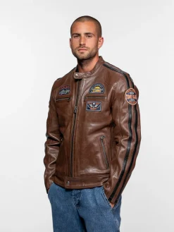 Tormo - Blouson cuir motard