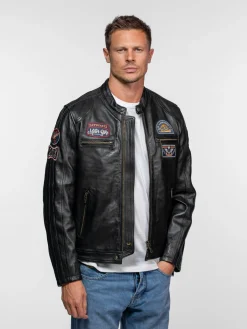 Tormo - Blouson cuir motard