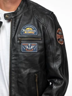 Tormo - Blouson cuir motard