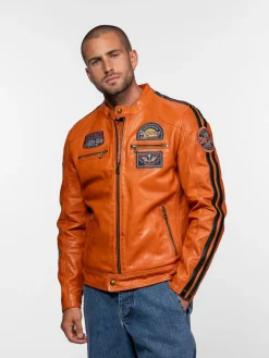 Tormo - Blouson cuir motard
