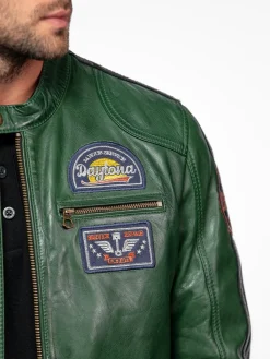 Tormo - Blouson cuir motard