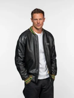 Triade - Bomber sukajan cuir