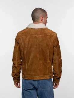 Trucker - Blouson sherpa trucker homme