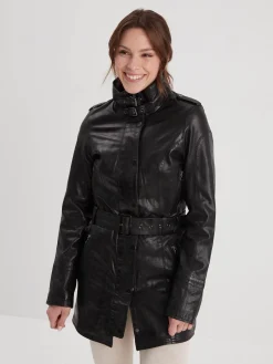 Twilight - Veste cintrée cuir femme