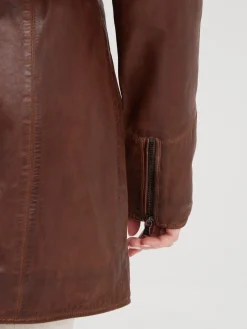 Twilight - Veste cintrée cuir femme