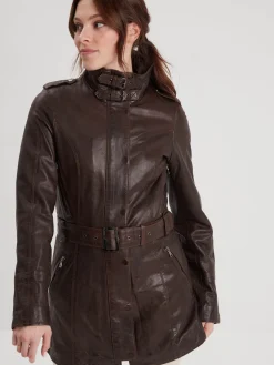 Twilight - Veste cintrée cuir femme
