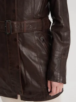Twilight - Veste cintrée cuir femme