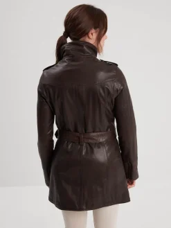 Twilight - Veste cintrée cuir femme