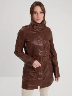 Twilight - Veste cintrée cuir femme