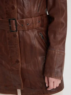 Twilight - Veste cintrée cuir femme