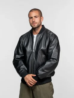 Tyron - Bomber cuir homme