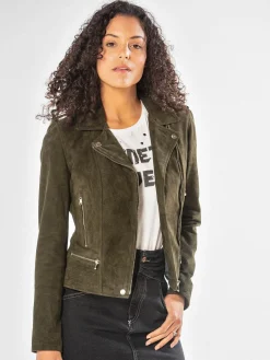 Vela suede - Blouson cuir femme