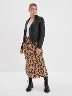 Virginia - Blouson cuir chic femme