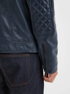 Walkor - Blouson cuir motard