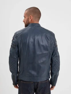 Walkor - Blouson cuir motard