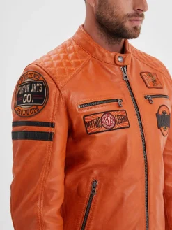 Walkor - Blouson cuir motard