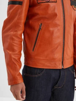 Walkor - Blouson cuir motard