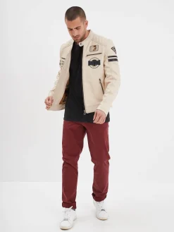 Walkor - Blouson cuir motard