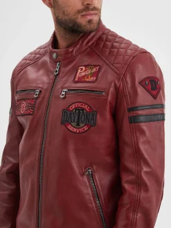 Walkor - Blouson cuir motard
